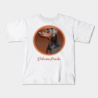 Beautiful Doberman Pinscher! Especially for Doberman owners! Kids T-Shirt